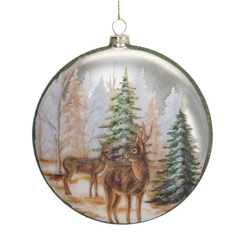 Deer Glass Disc